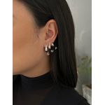 BRINCO ARGOLA GOTA DE CLICK BANHADA A RÓDIO BRANCO