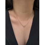 Colar Mini Elos Português Fecho Boia 