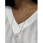 Colar Longo Mini Chapinhas 60cm