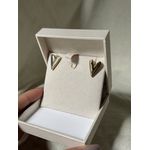 BRINCO CORAÇÃO BANHADO A OURO 