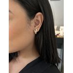 BRINCO CORAÇÃO BANHADO A OURO 