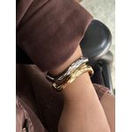 Bracelete Orgânico Ondulado 