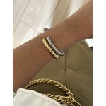 Bracelete Tubo Torcido