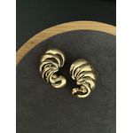 Brinco Caracol Banhado a Ouro 