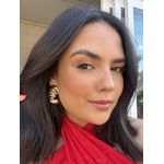 Brinco Caracol Banhado a Ouro 