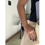 BRACELETE PONTUDO BANHADO A OURO