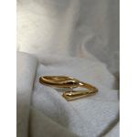 BRACELETE GOTA DUPLA BANHADO A OURO