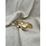 BRACELETE TORCIDO BANHADO A OURO 