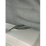 Kit 4 Pulseiras Rivieras Elástico Verde Esmeralda 