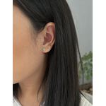 BRINCO OLHO GREGO PEQUENO BANHADO A OURO