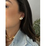 Brinco Triângulo Liso