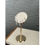 Trio Argolinhas Quadradas Cravejadas Ródio Branco 