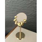 Trio Argolinhas Quadradas Click