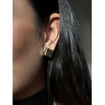 Brinco Quadrado Liso 