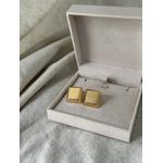 Brinco Quadrado Liso 