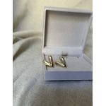 BRINCO CORAÇÃO LISO BANHADO A OURO