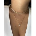 Chocker Riviera Fina Ouro 