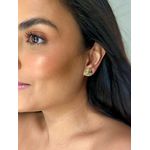 BRINCO ESPÍRITO SANTO CRAVEJADO BANHADO A OURO 