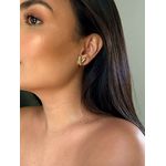 BRINCO CORAÇÃO LISO BANHADO A OURO