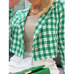 Casaqueto Tweed Verde