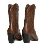 Bota Cano Médio Western - Ivy, Marrom