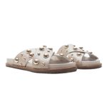 Sandália Papete - Olivia, Off White