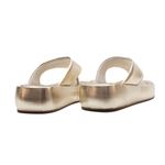 Sandália Flatform - Chiara - Ouro Light