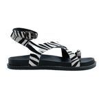 Sandália Papete - Grazi, Zebra