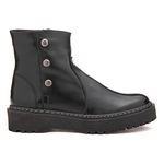 Bota Cano Curto, Esther - Preta.