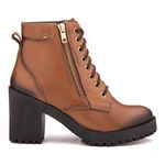 Bota Cano Curto, Rita - Conhaque.