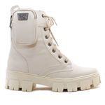 Bota Cano Médio, Brenda - Off White