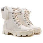 Bota Cano Médio, Brenda - Off White