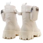 Bota Cano Médio, Brenda - Off White