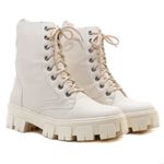 Bota Cano Médio, Brenda - Off White