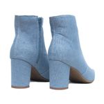Bota Cano Curto - Lilian, Jeans Claro