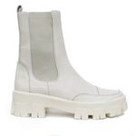 Bota Cano Médio, Bessie - Off White