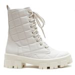 Bota Cano Médio, Lina - Off White