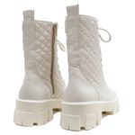 Bota Cano Médio, Nanda - Off White
