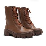 Bota Cano Médio, Kylie - Caramelo