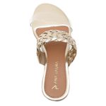 Rasteira Flat - Hanna, Ouro Light