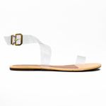 Rasteira Flat - Carla, Pêssego