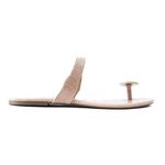 Rasteira Flat - Maya, Bege