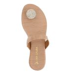 Rasteira Flat - Maya, Bege