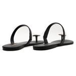 Rasteira Flat - Maya, Preto