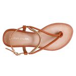 Rasteira Flat - Ayla, Caramelo