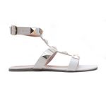 Rasteira Flat - Lari, Off White