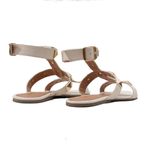 Rasteira Flat - Lari, Off White