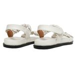 Sandália Papete - Amanda, Off White