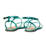 Rasteira Flat - Lucy, Esmeralda.