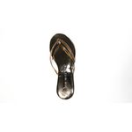Rasteira Flat - Sol, Ouro Light.